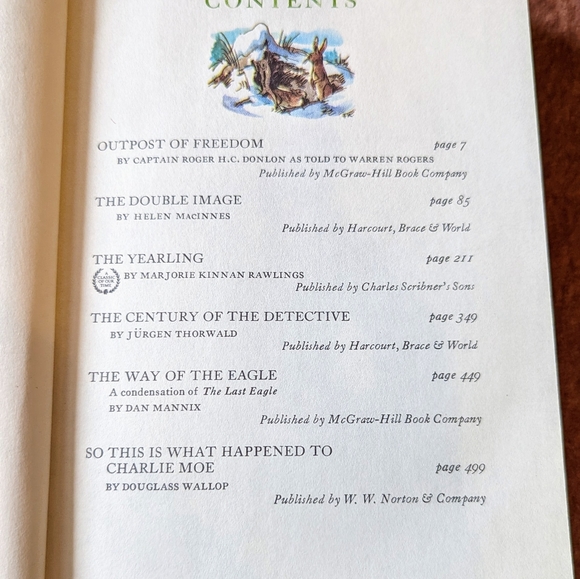 1966 Readers Digest Condensed Books Vol 1 Winter Selections - Picture 10 of 16